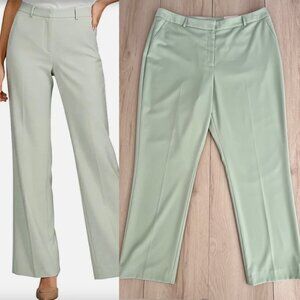 NWT Alex Marie Suzie Anywhere, Everywhere Straight Leg Mint Green Pants Size 16